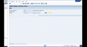 SAP ERP Database Table