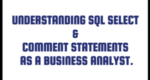 Understanding SQL Select Statement