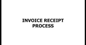 Invoice Receipt Process